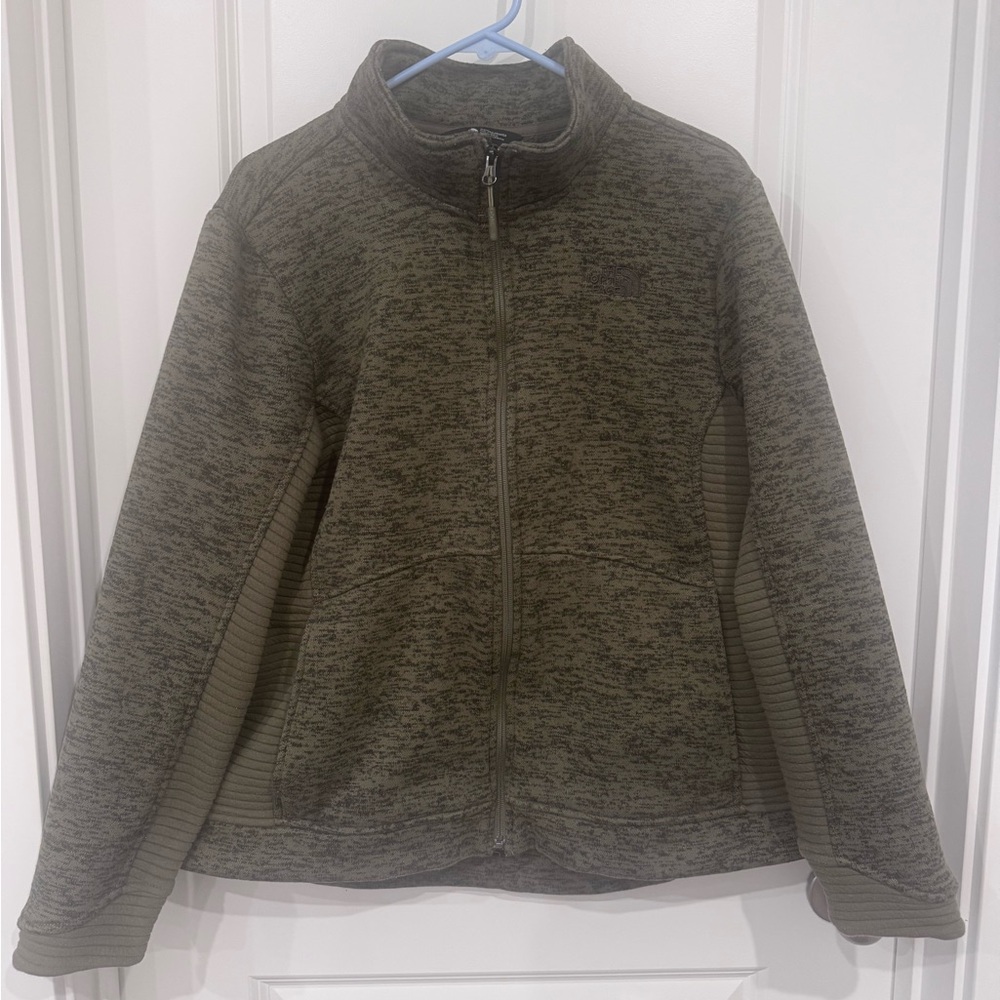 The North Face Forest Green Fleece Jacket